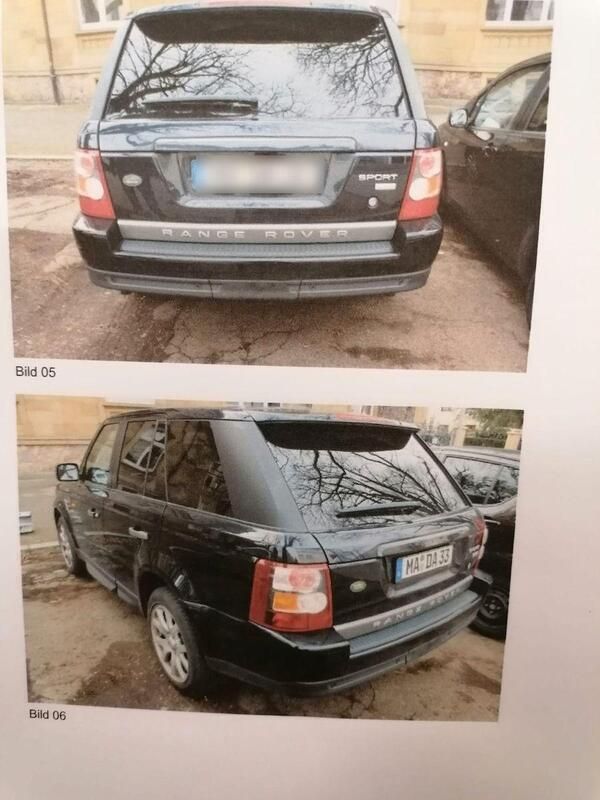 Schwarz Gebraucht 2009 Land Rover Range Rover Sport SUV | 16.900 € - Bild 1/1