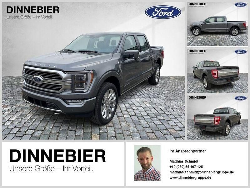 Grau Neu 2024 Ford F-150 Limited Abholung | 91.390 € (Teuer) - Bild 1/4