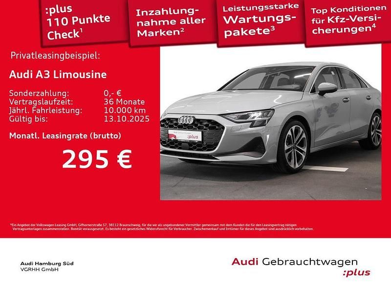 1x pfeilgrau perleffekt Gebraucht 2025 Audi A3 Performance Limousine | 32.890 € (Fairer Preis) - Bild 1/3