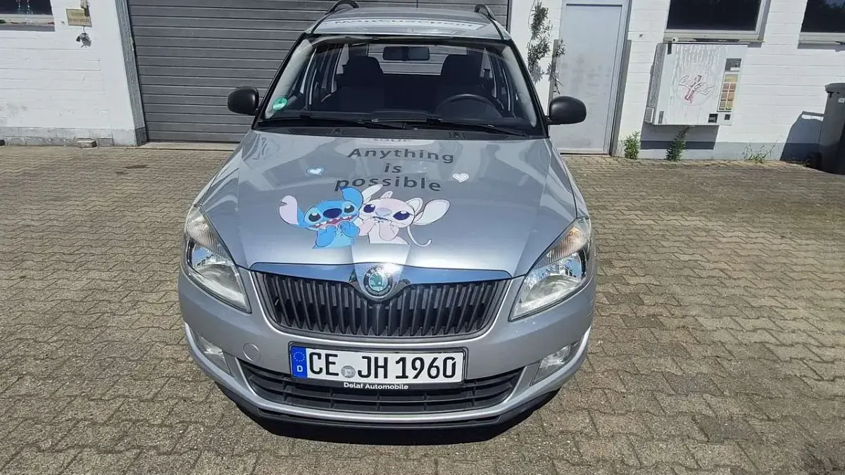 Gebraucht Skoda Roomster Plus Edition 69 PS (50 kW) 2011 Brilliantsilber metallic Van / Kleinbus