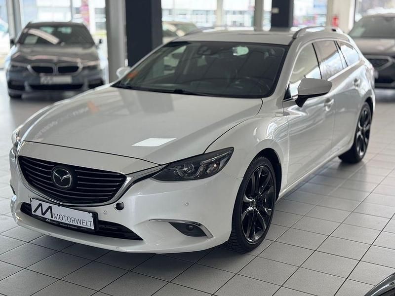 Gebraucht Mazda 6 Sports-Line 175 PS (128 kW) 2015 Weiß Kombi