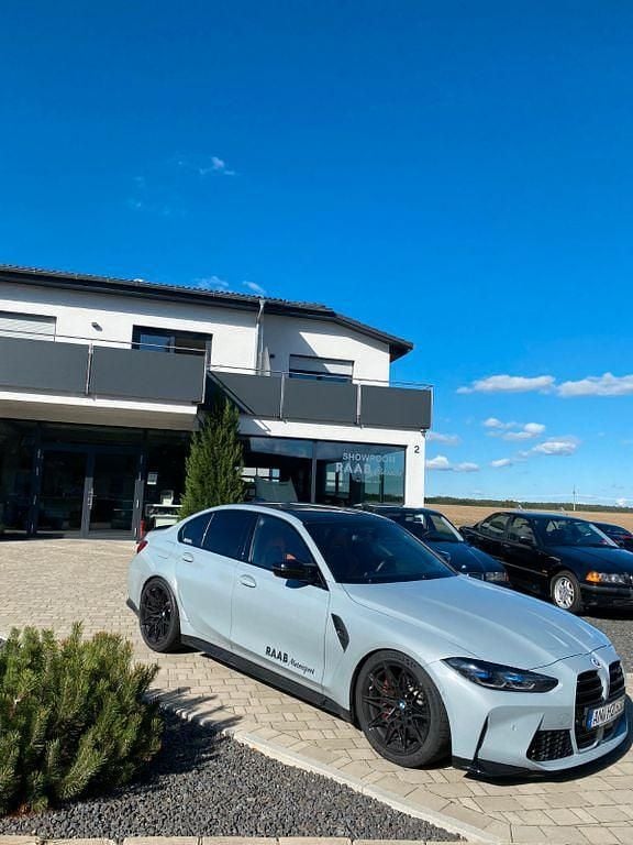 Grau Gebraucht 2022 BMW M3 Competition Edition Limousine | 77.250 € (Fairer Preis) - Bild 1/4