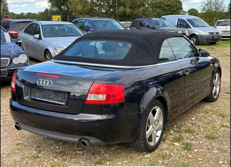 Gebraucht Audi A4 Cabriolet Ambiente 163 PS (119 kW) 2003 Schwarz Cabrio
