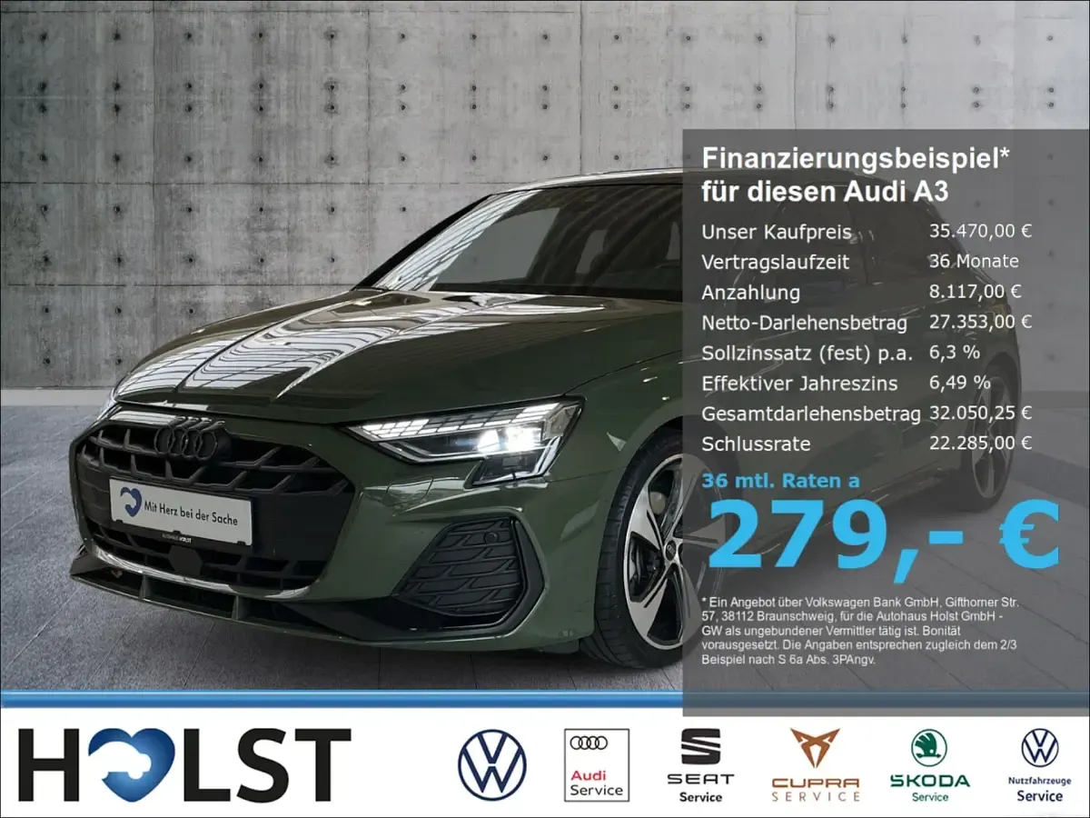 Gebraucht Audi A3 S-Line 150 PS (110 kW) 2024 Limousine