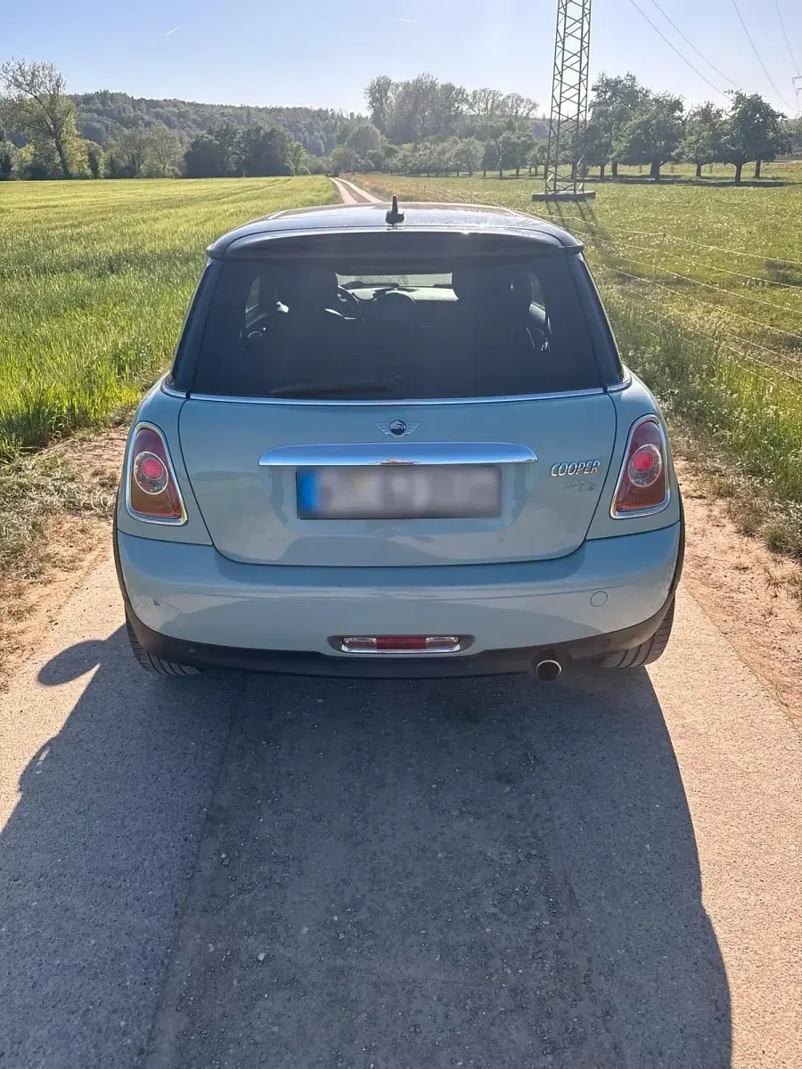 Usata Mini Cooper 116 CV (85 kW) 2011 Blu Utilitaria