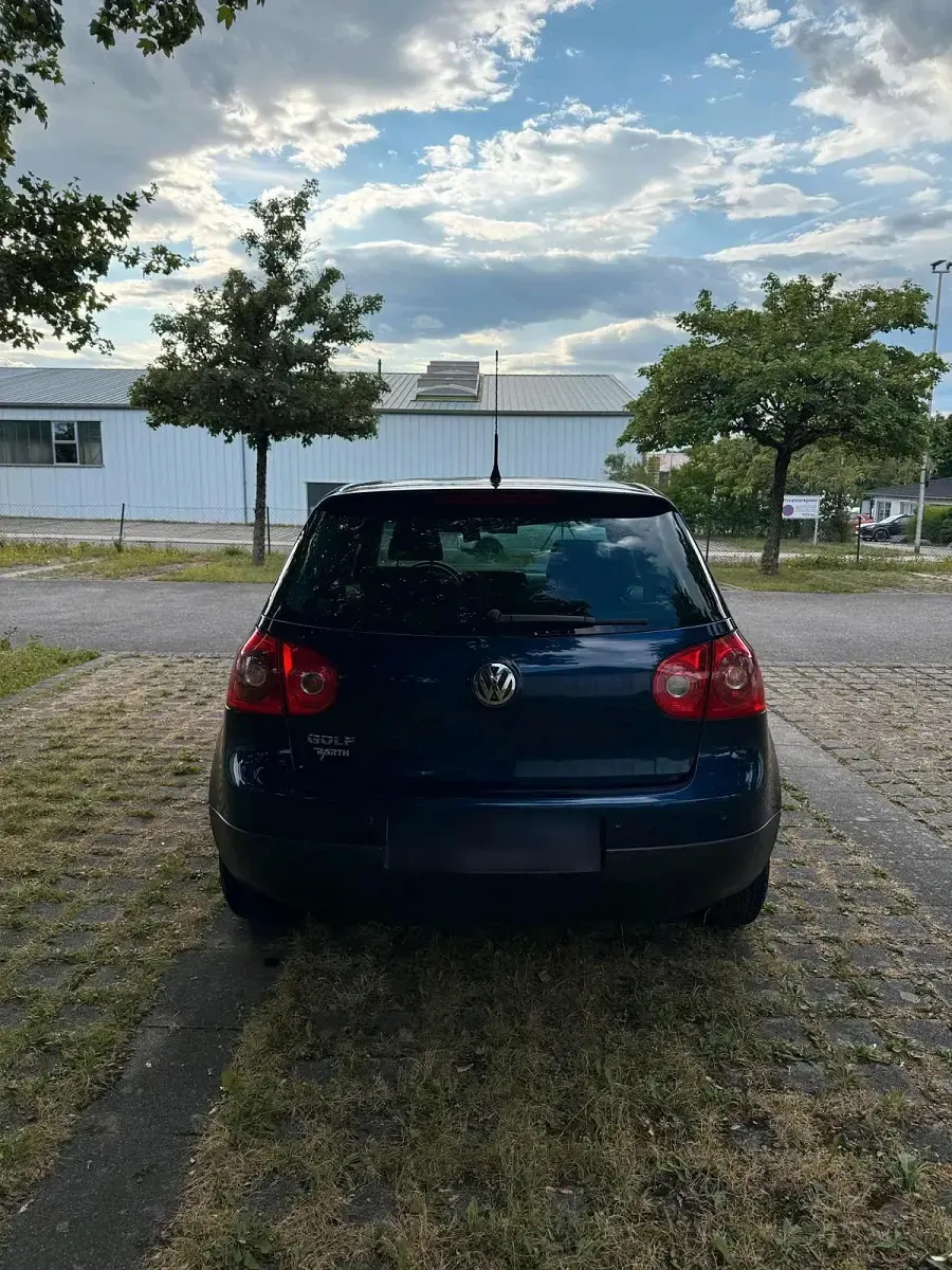 Gebraucht VW Golf V United 80 PS (58 kW) 2008 Blau Kleinwagen