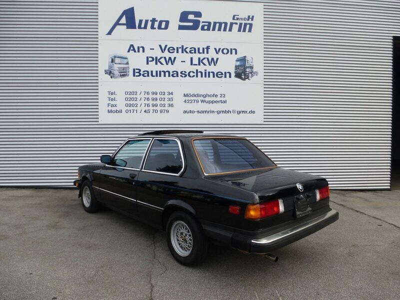 Gebraucht BMW 320 109 PS (80 kW) 1981 Schwarz Coupé