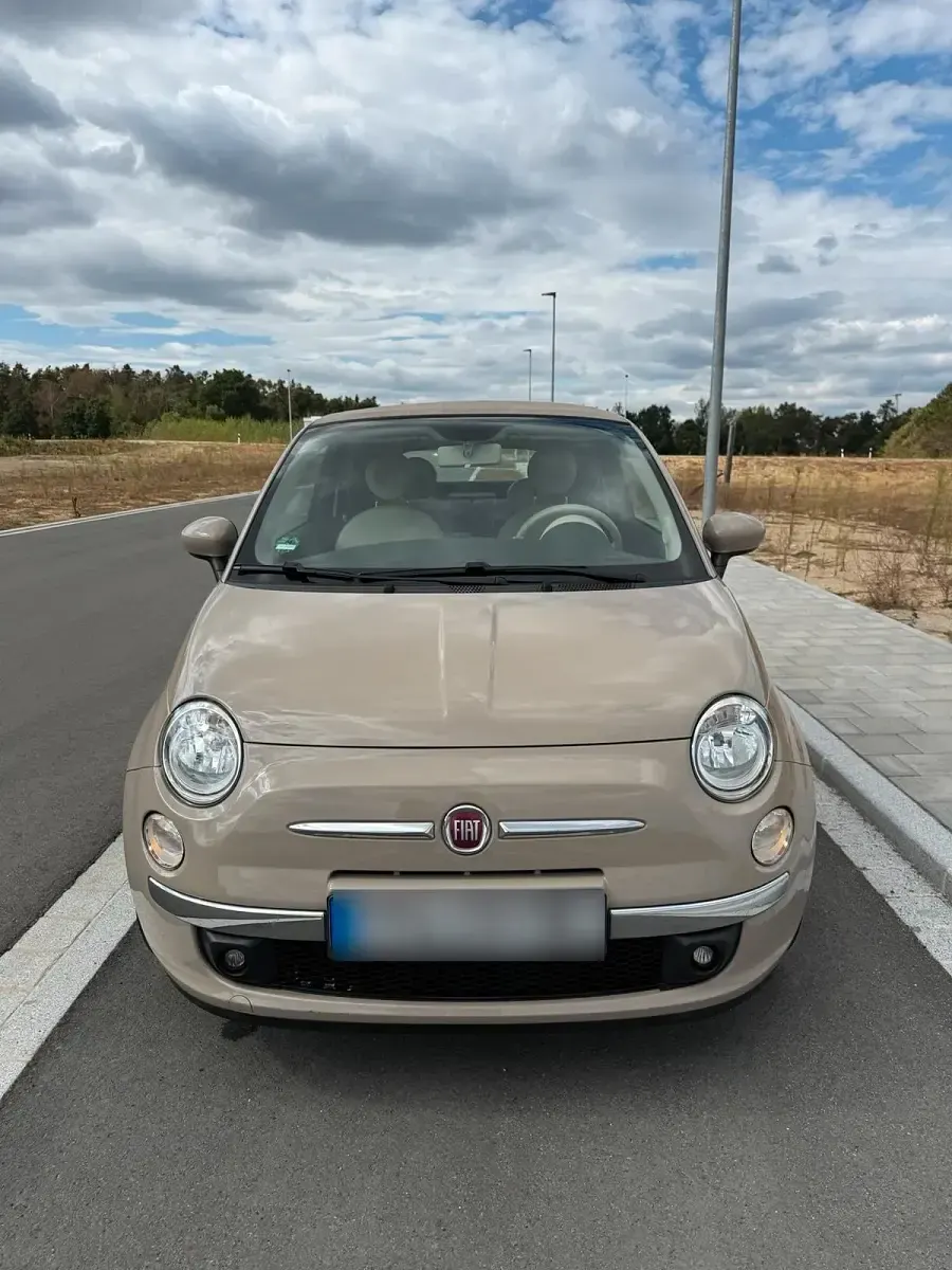 Gebraucht Fiat 500C 69 PS (50 kW) 2015 Beige Cabrio