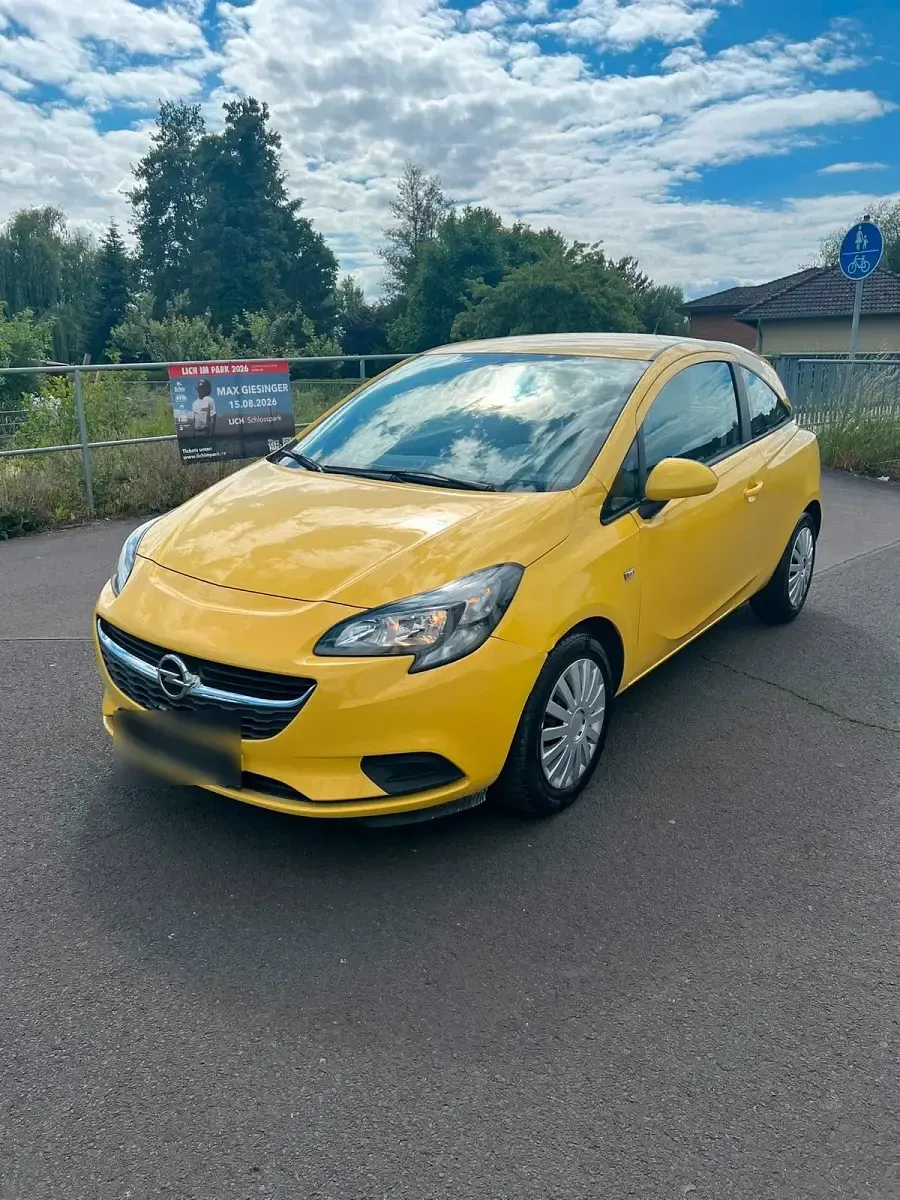 Gebraucht Opel Corsa 69 PS (50 kW) 2016 Gelb Kleinwagen