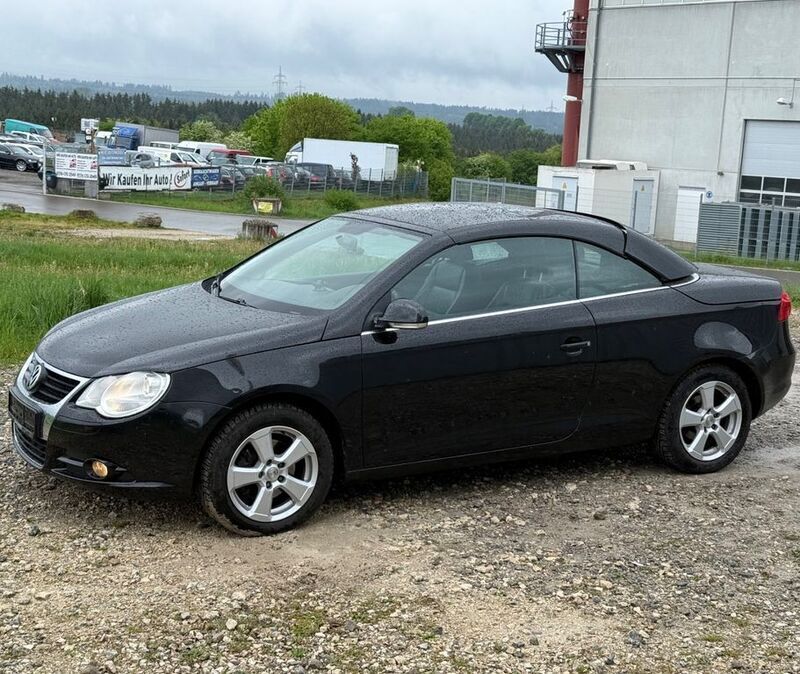 Schwarz Gebraucht 2007 VW Eos Cabrio | 1.600 € (Superpreis) - Bild 1/4
