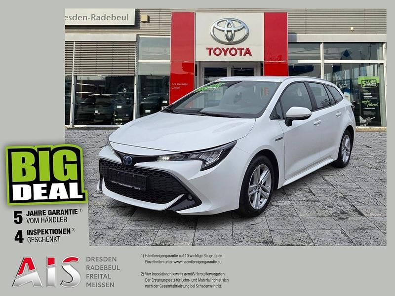 Super white 2 Gebraucht 2019 Toyota Corolla Business Edition Kombi | 18.990 € (Fairer Preis) - Bild 1/3