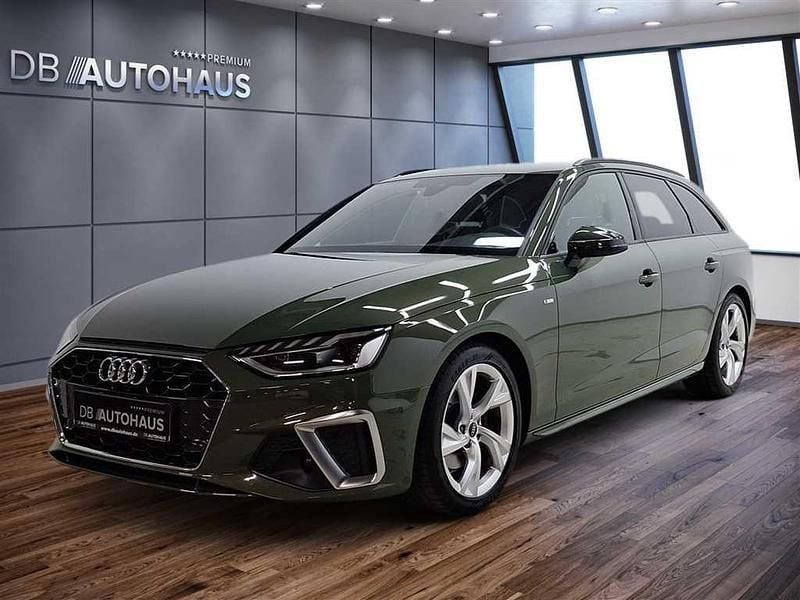 Grün Gebraucht 2024 Audi A4 S-Line Kombi | 28.930 € (Superpreis) - Bild 1/4
