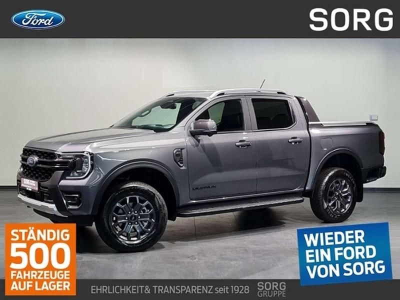 Grau, carbonizedgrey met. Neu 2025 Ford Ranger Wildtrack Abholung | 50.590 € (Guter Preis) - Bild 1/4