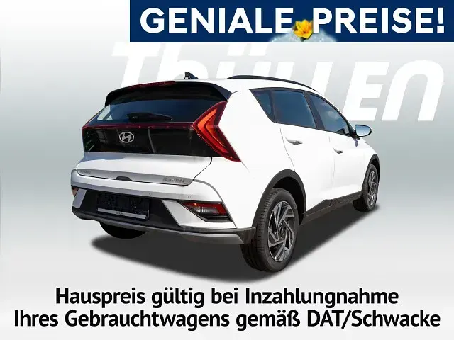 Neu Hyundai Bayon Trend 101 PS (74 kW) 2025 Weiß SUV