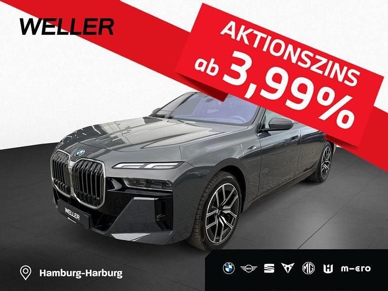 Dravitgrau (grau) Gebraucht 2024 BMW 740 M Sport Limousine | 90.950 € (Guter Preis) - Bild 1/3