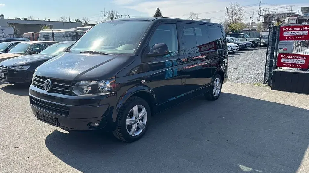 Gebraucht VW Multivan Comfortline 179 PS (131 kW) 2010 Schwarz Van / Kleinbus