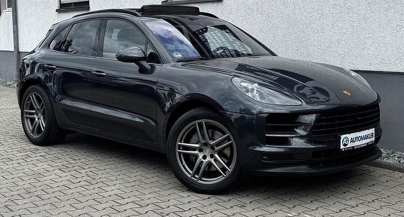 Grau Gebraucht 2020 Porsche Macan Turbo Chrono SUV | 53.900 € (Teuer) - Bild 1/4