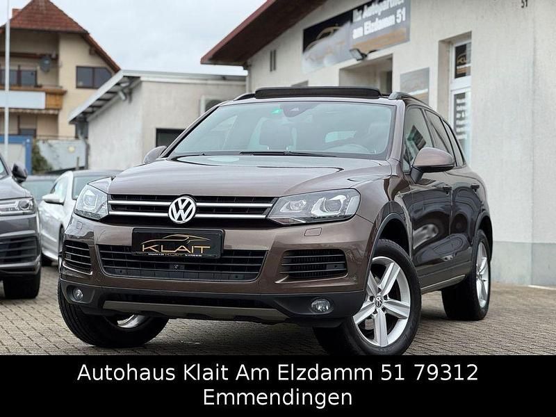 Braun Gebraucht 2010 VW Touareg Terrain Tech SUV | 13.990 € (Fairer Preis) - Bild 1/4