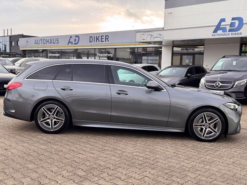 Gebraucht Mercedes C200 AMG line 163 PS (119 kW) 2023 Selenitgrau Kombi