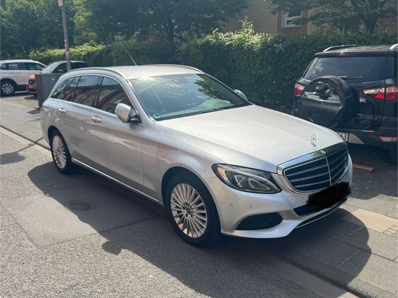 Silber Gebraucht 2017 Mercedes C180 Exclusive Kombi | 21.800 € (Etwas zu teuer) - Bild 1/4