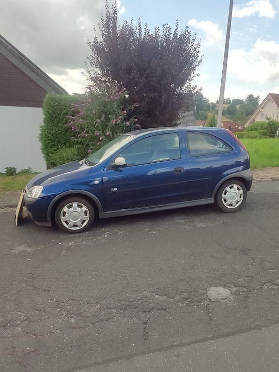 Blau Gebraucht 2006 Opel Corsa Cosmo Limousine | 850 € (Superpreis) - Bild 1/4