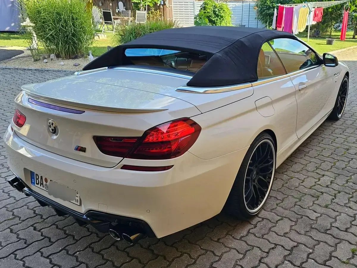 Gebraucht BMW 640 Cabriolet 313 PS (230 kW) 2012 Weiß Cabrio