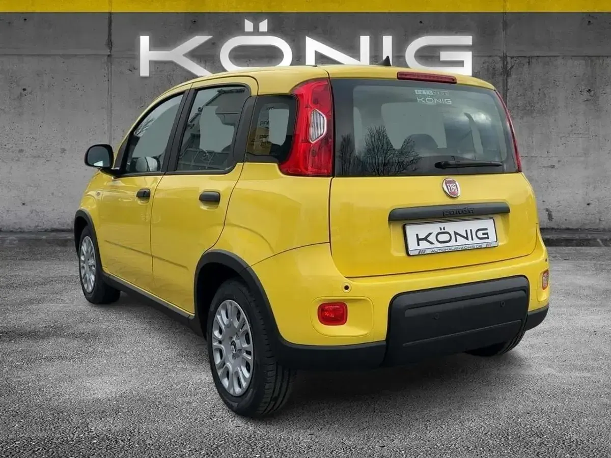 Neu Fiat Panda 69 PS (50 kW) 2025 Positano gelb dach schwarz (ge Kleinwagen