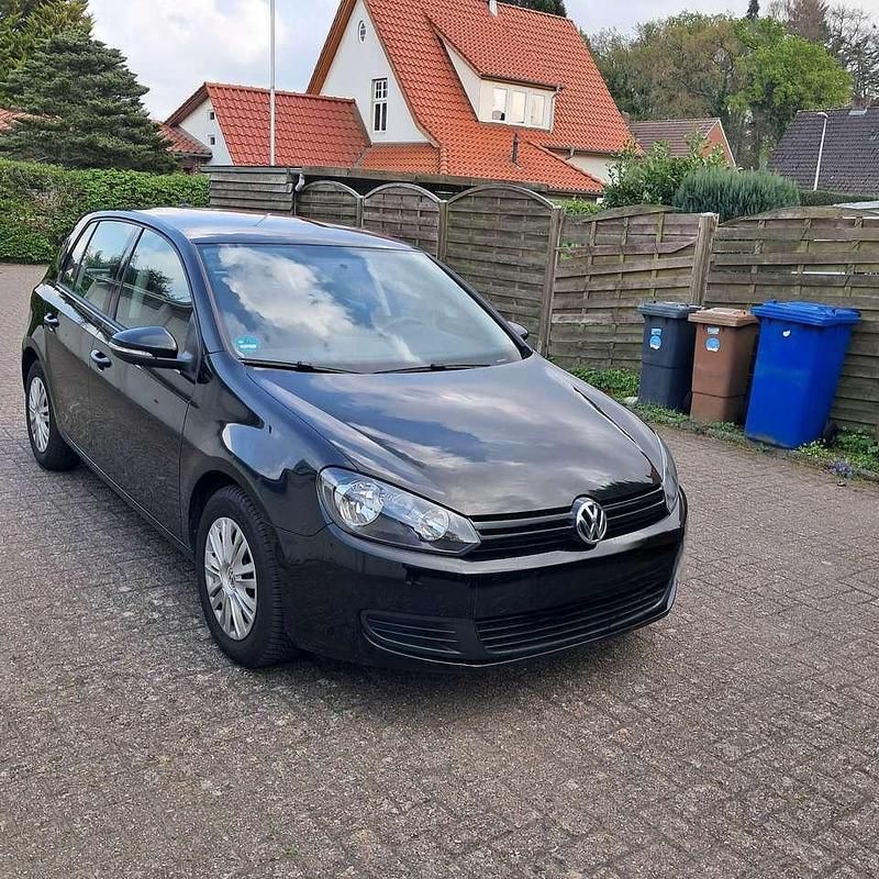 Schwarz Gebraucht 2009 VW Golf VI Trendline Kleinwagen | 4.799 € (Fairer Preis) - Bild 1/4