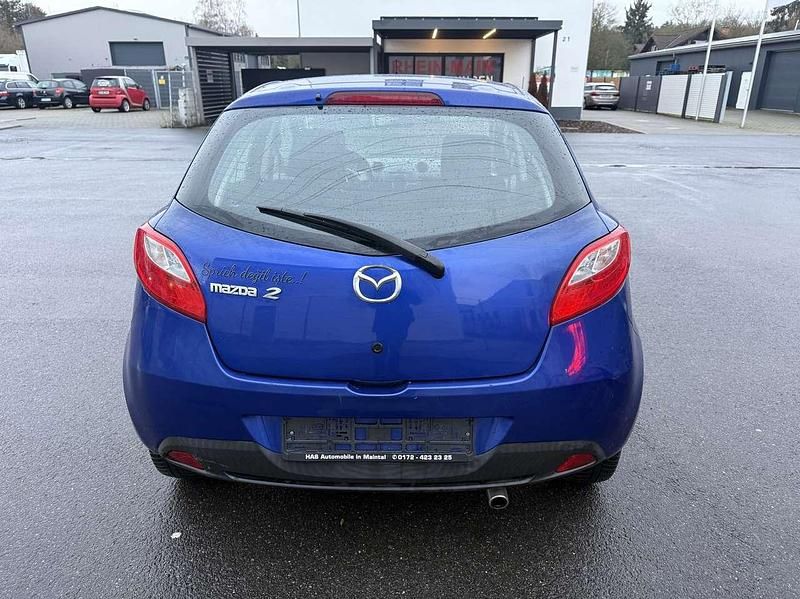 Gebraucht Mazda 2 86 PS (63 kW) 2008 Nereusblau metallic Kleinwagen