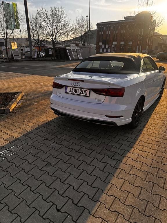 Gebraucht Audi A3 Cabriolet S-Line 150 PS (110 kW) 2016 Weiß Cabrio