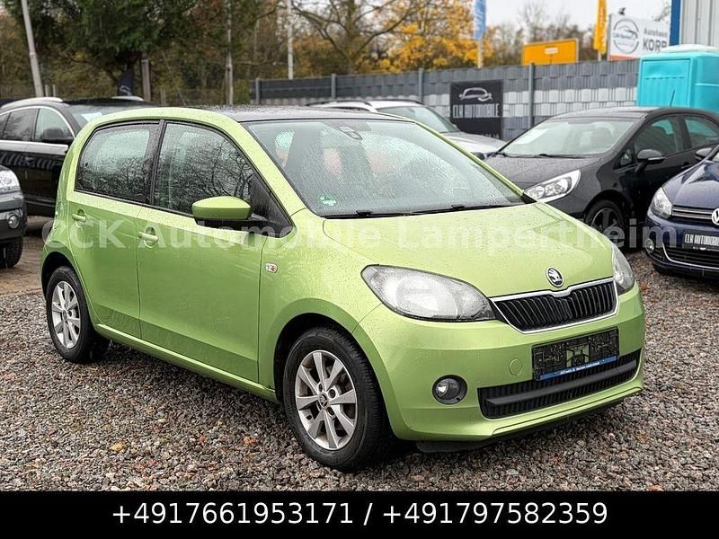 Gebraucht Skoda Citigo Elegance 75 PS (55 kW) 2012 Grün Kleinwagen