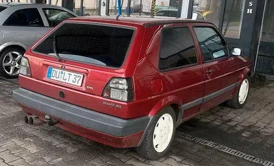 Gebraucht VW Golf II 90 PS (66 kW) 1990 Rot Kleinwagen