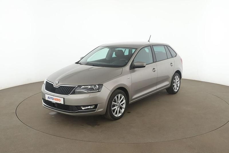 Gebraucht Skoda Rapid Clever 95 PS (69 kW) 2018 Beige Kleinwagen