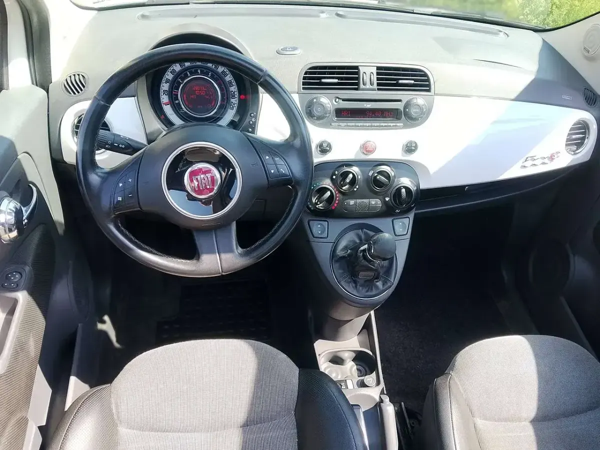 Gebraucht Fiat 500C 69 PS (50 kW) 2011 Weiß Cabrio