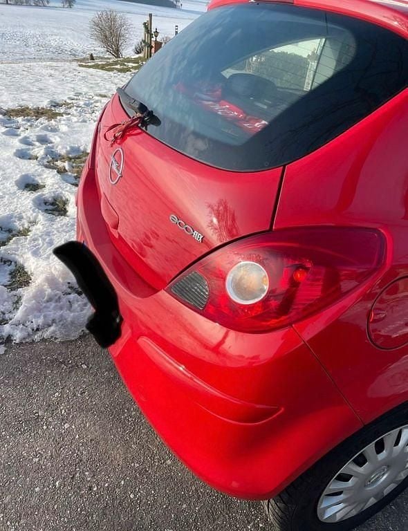 Gebraucht Opel Corsa 60 PS (44 kW) 2009 Rot Kleinwagen