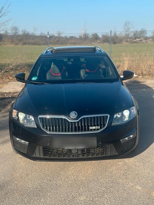 Gebraucht Skoda Octavia vRS 184 PS (135 kW) 2014 Schwarz Kleinwagen