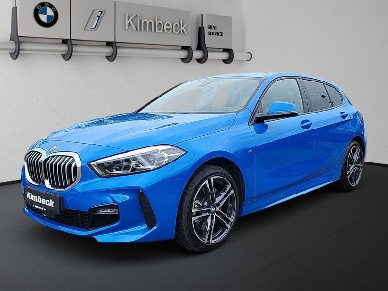 M misano blau metallic Gebraucht 2024 BMW 120 Comfort Edition Kleinwagen | 40.490 € (Teuer) - Bild 1/4