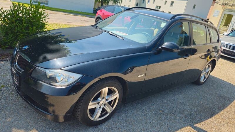 Schwarz Gebraucht 2007 BMW 318 Kombi | 1.999 € (Superpreis) - Bild 1/4