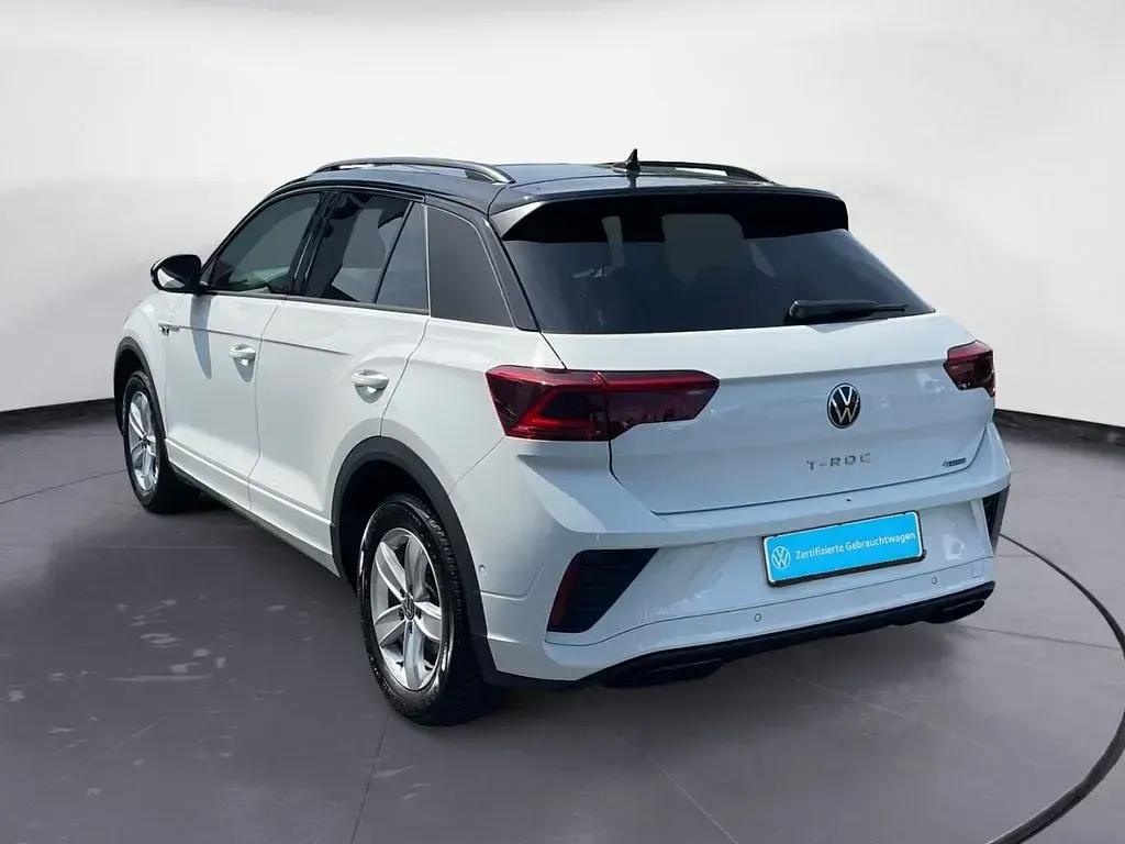 Gebraucht VW T-Roc R-line 190 PS (139 kW) 2023 Pure white schwarz SUV