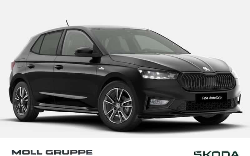 Schwarz Neu 2025 Skoda Fabia Monte Carlo Kleinwagen | 29.490 € (Teuer) - Bild 1/2