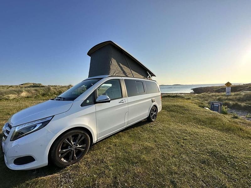 Weiß Gebraucht 2019 Mercedes V220 Marco Polo Van / Kleinbus | 58.000 € (Teuer) - Bild 1/4