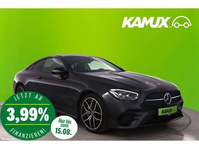 Grün Gebraucht 2021 Mercedes E200 AMG line Coupé | 39.900 € (Guter Preis) - Bild 1/2