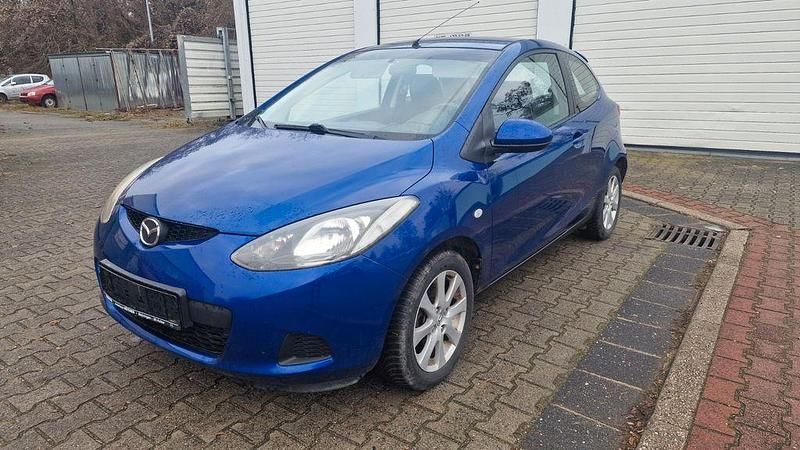 Blau Gebraucht 2009 Mazda 2 Inclusive Limousine | 1.499 € (Superpreis) - Bild 1/4