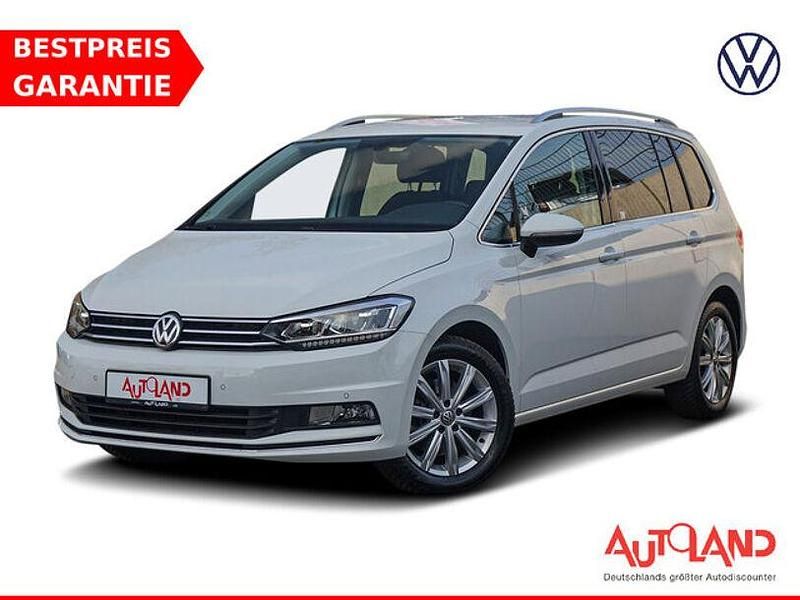 Gebraucht VW Touran Highline 150 PS (110 kW) 2017 Weiss Van / Kleinbus