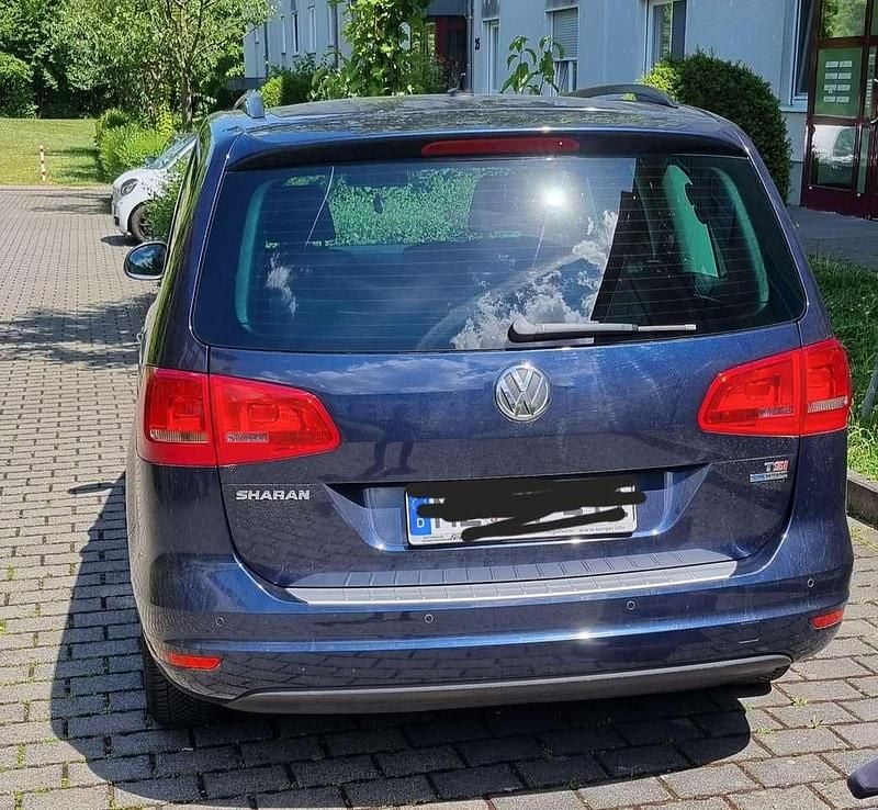 Gebraucht VW Sharan Match 150 PS (110 kW) 2011 Blau Van / Kleinbus