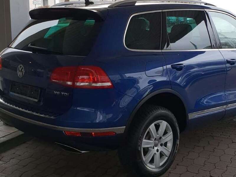 Blau Gebraucht 2017 VW Touareg Exclusive SUV | 27.800 € (Superpreis) - Bild 1/4