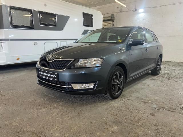 Grau (metallic) Gebraucht 2017 Skoda Rapid Ambition Kombi | 4.990 € (Fairer Preis) - Bild 1/4