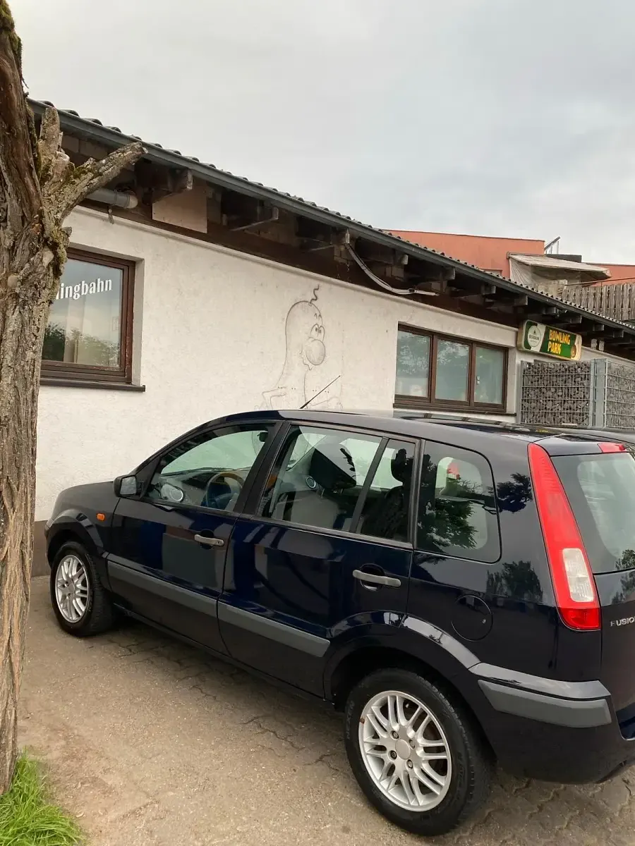 Gebraucht Ford Fusion 101 PS (74 kW) 2005 Blau Kleinwagen