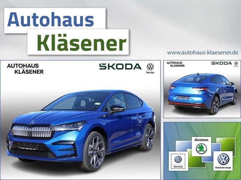 Blau Neu 2025 Skoda Enyaq iV RS SUV | 57.890 € (Guter Preis) - Bild 1/3