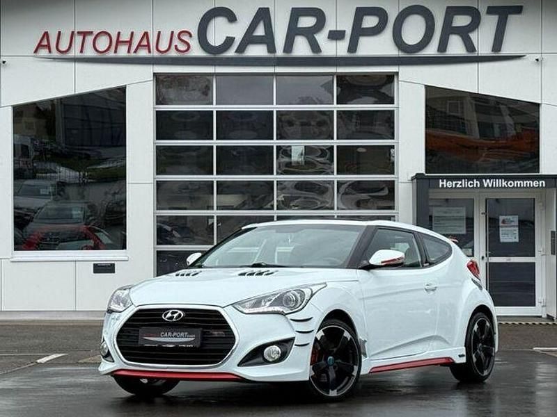 Weiß Gebraucht 2014 Hyundai Veloster Premium Kleinwagen | 12.490 € (Fairer Preis) - Bild 1/4